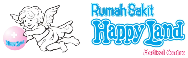 RS. Happy Land Medical Center logo