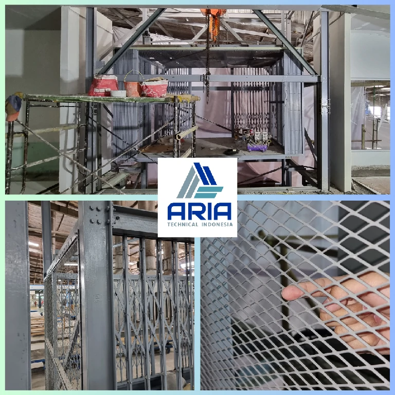 Projek Lift Barang (Cargo Elevator) PT Pasific Furniture (7)